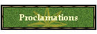 Proclamations