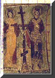 The true Cross and Helena